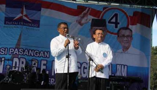 Sutan Bhatoegana: Kekuatan Demokrat Dari Jakarta Akan Turun Full Team Menangkan Amri-RE